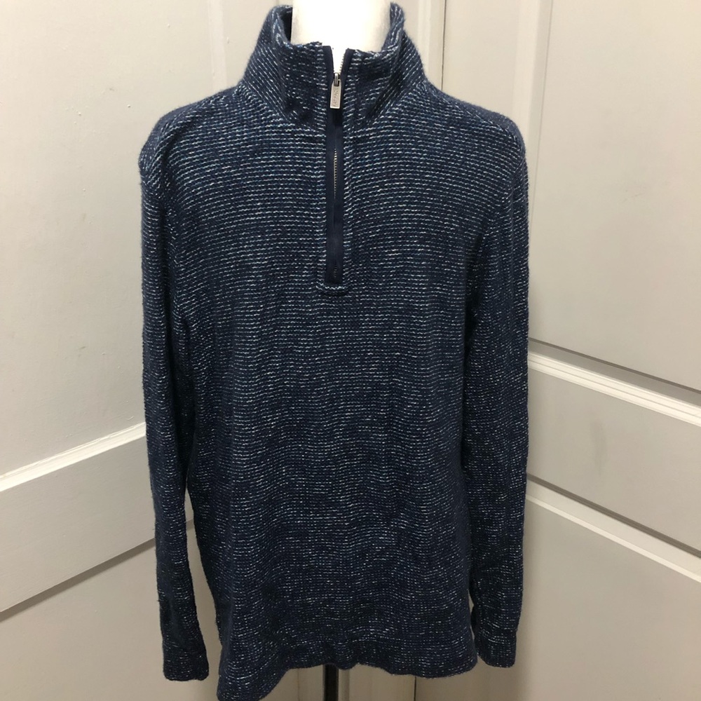 Fat face winter half zip sweater size small